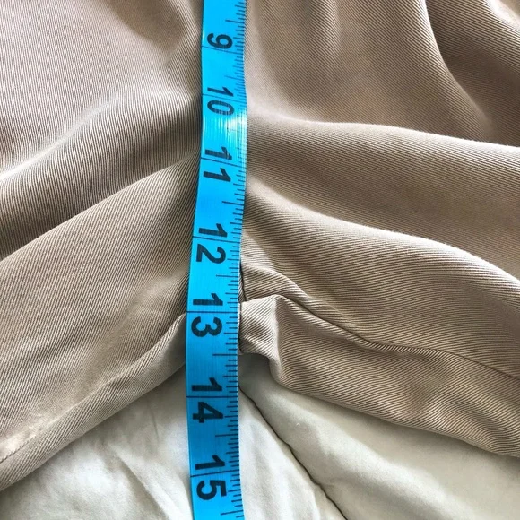 YFB KHAKIE WIDE-LEG PANTS,
SMALL. - Picture 7 of 10